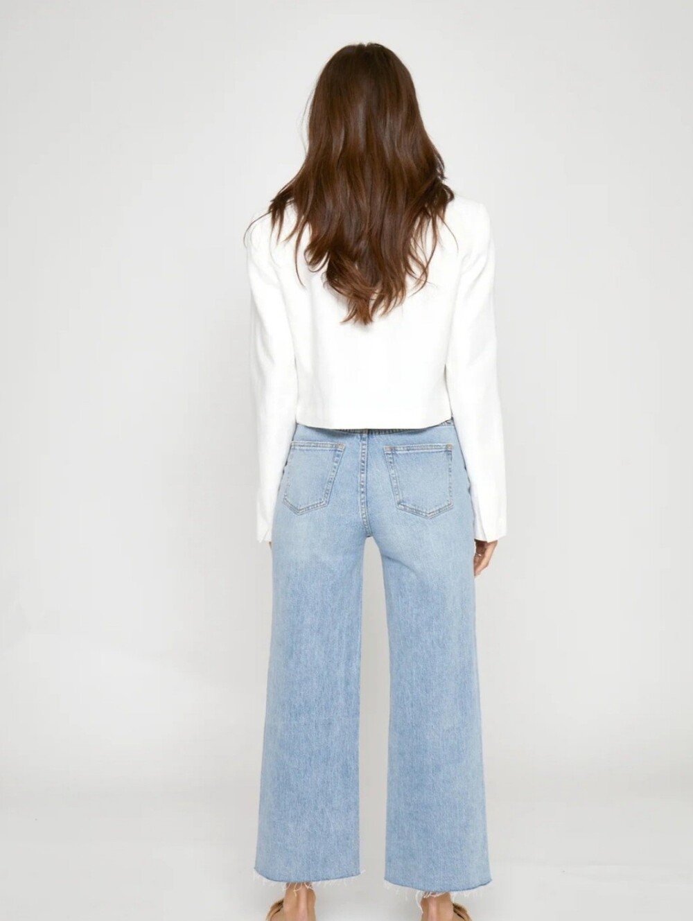Oliver Logan Aberdeen Wide Leg Women's Jeans Size 28 - Picture 3 of 7